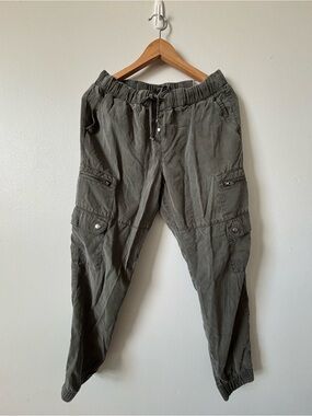 Banana Republic Olive Cargo Jogger Pants